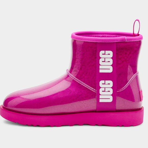 UGG WOMEN’S CLASSIC CLEAR MINI PINk - Picture 4 of 7